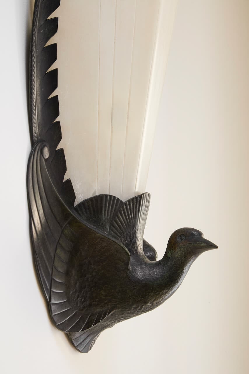 ALBERT CHEURET, Pair of sconces, c. 1925