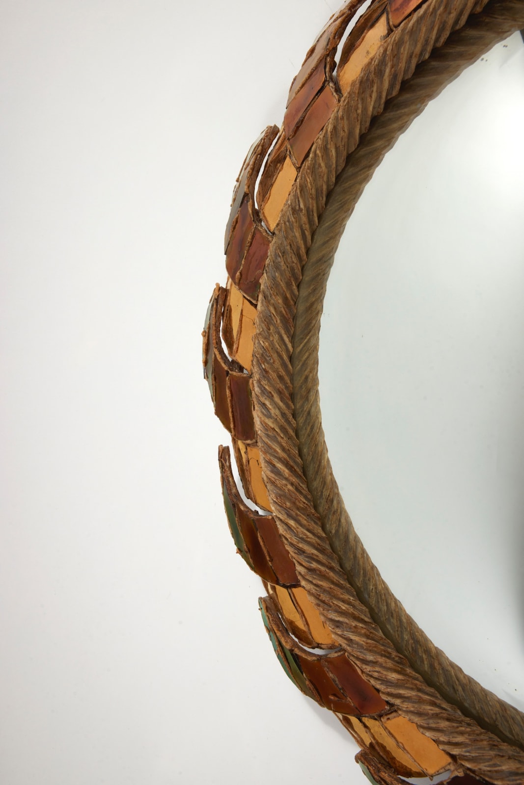 LINE VAUTRIN, 'COMETE' MIRROR, c. 1960