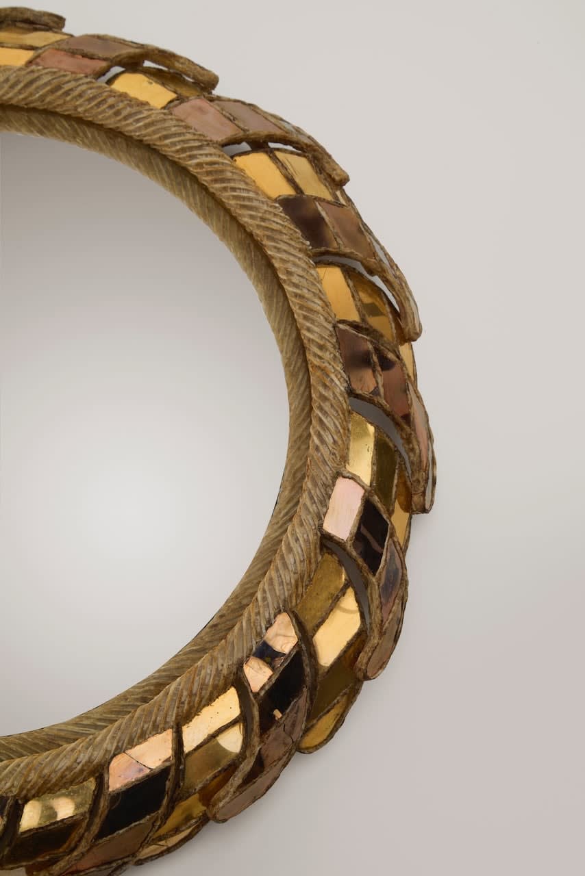 LINE VAUTRIN, 'COMETE' MIRROR, c. 1960