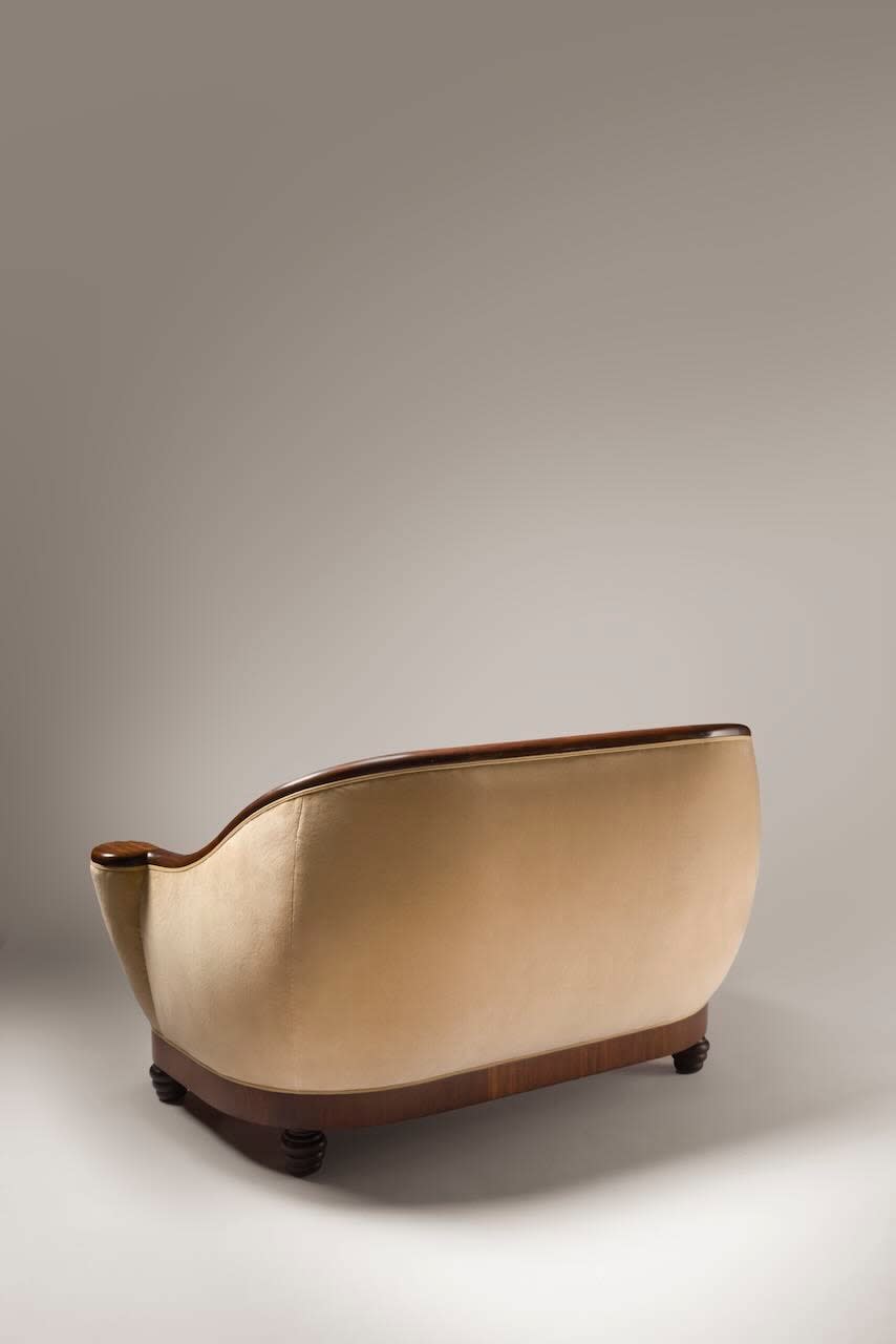 ANDRE GROULT, SOFA, c. 1920