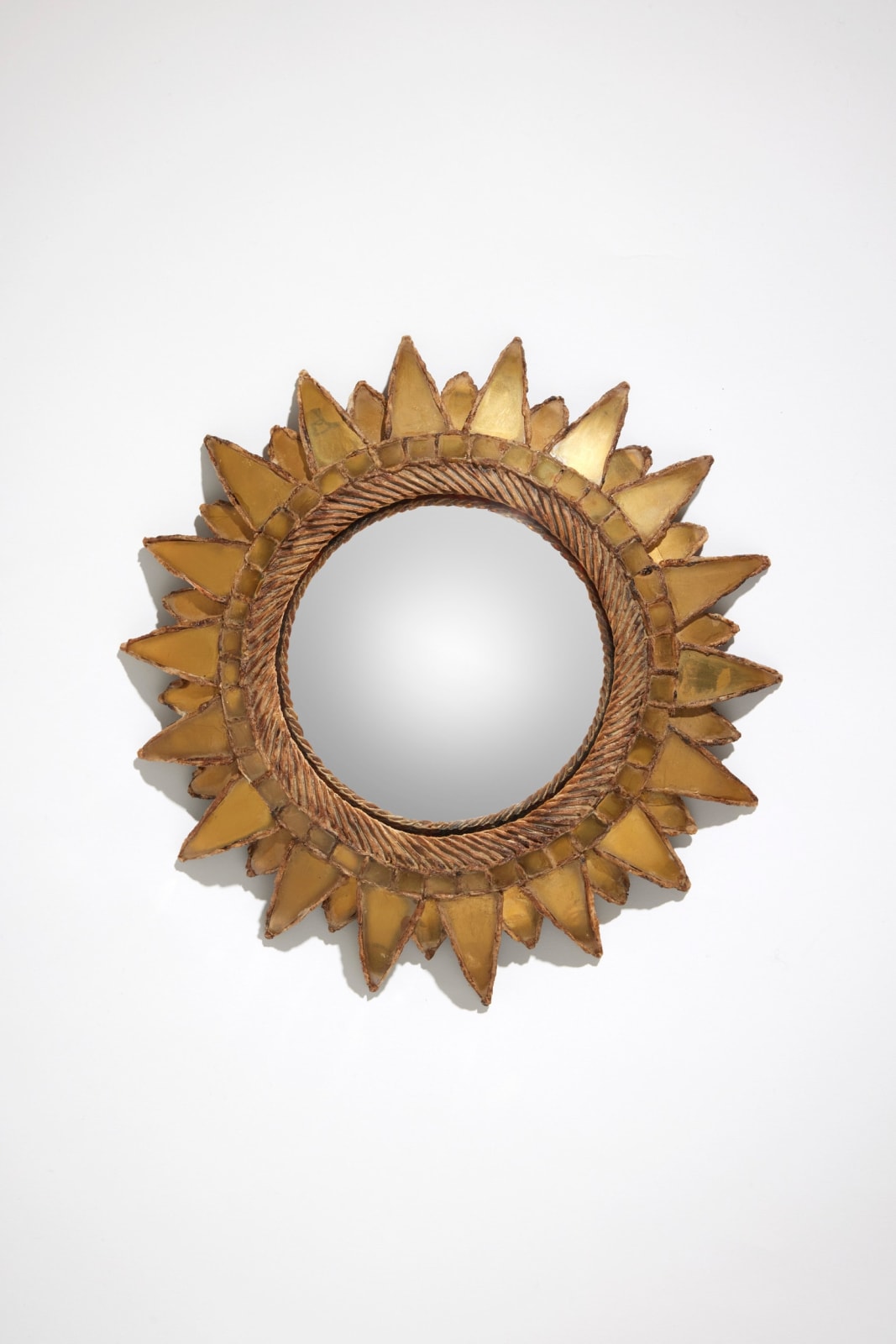 LINE VAUTRIN, MIRROR 'SOLEIL A POINTS N°1', c. 1960
