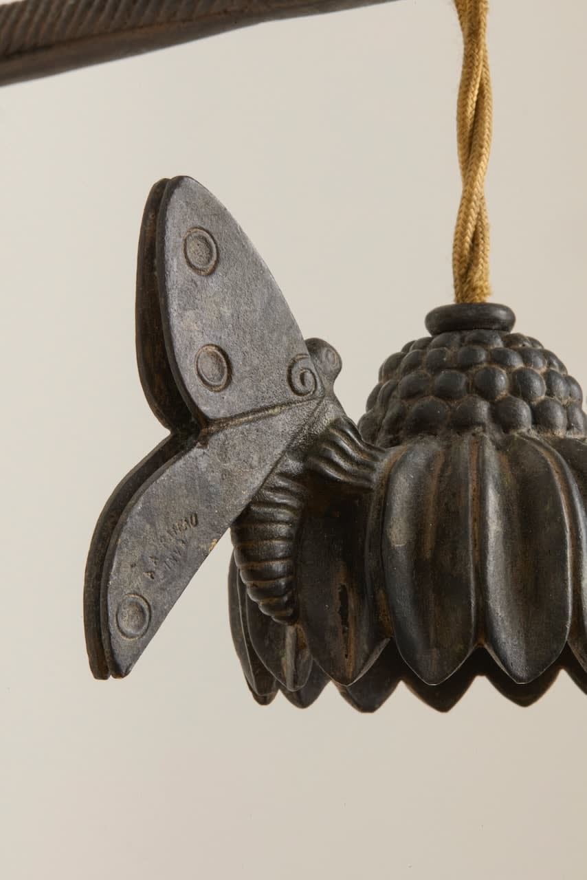 ARMAND-ALBERT RATEAU, Pair of wall lights , c. 1924
