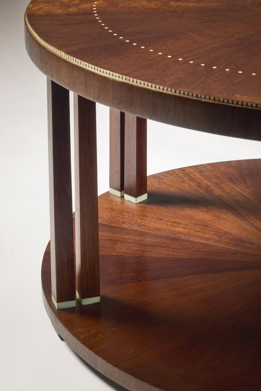 JACQUES-ÉMILE RUHLMANN, 'DOUBLE COLONNETTES' TABLE, c. 1923