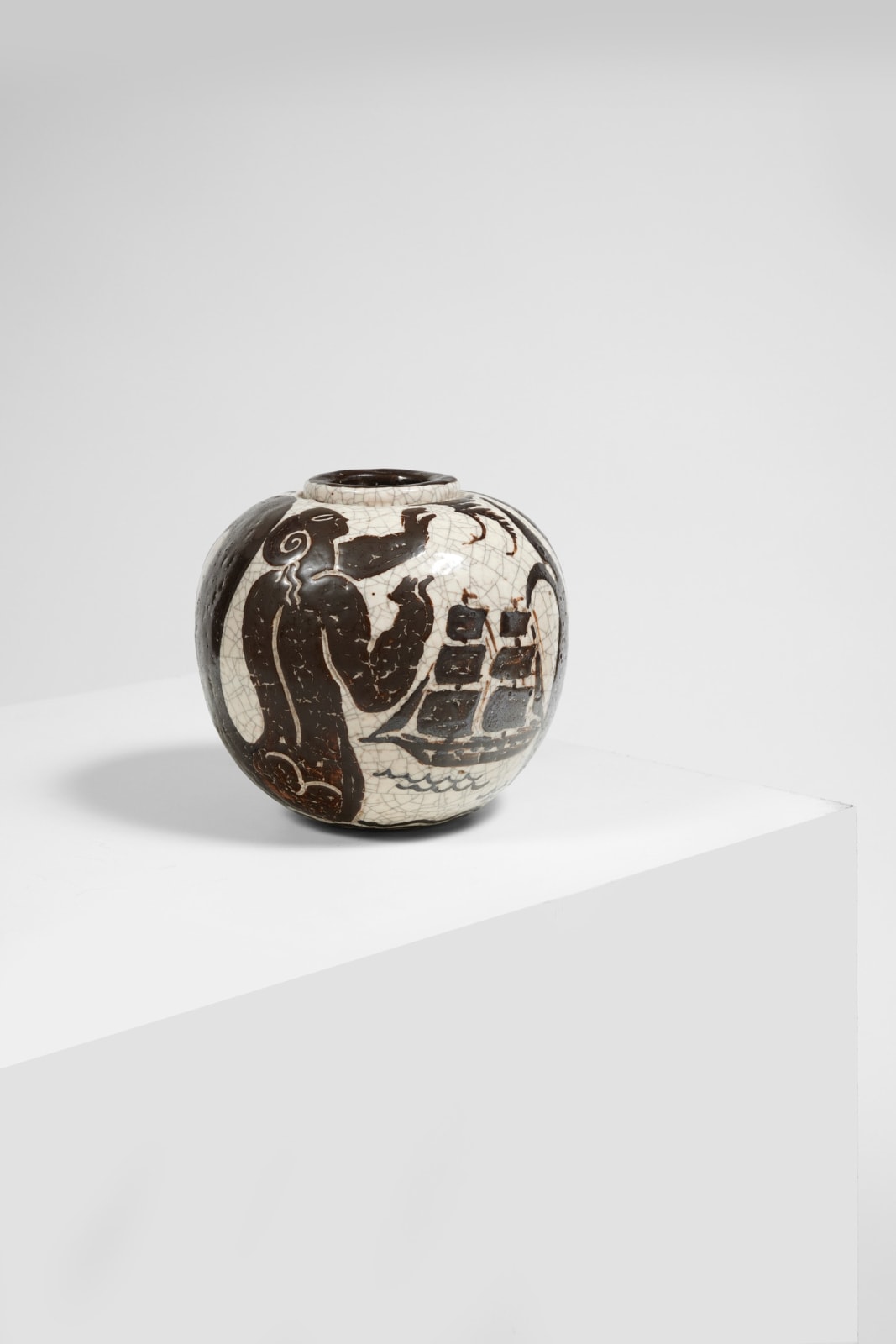 RENÉ BUTHAUD, VASE, c. 1930