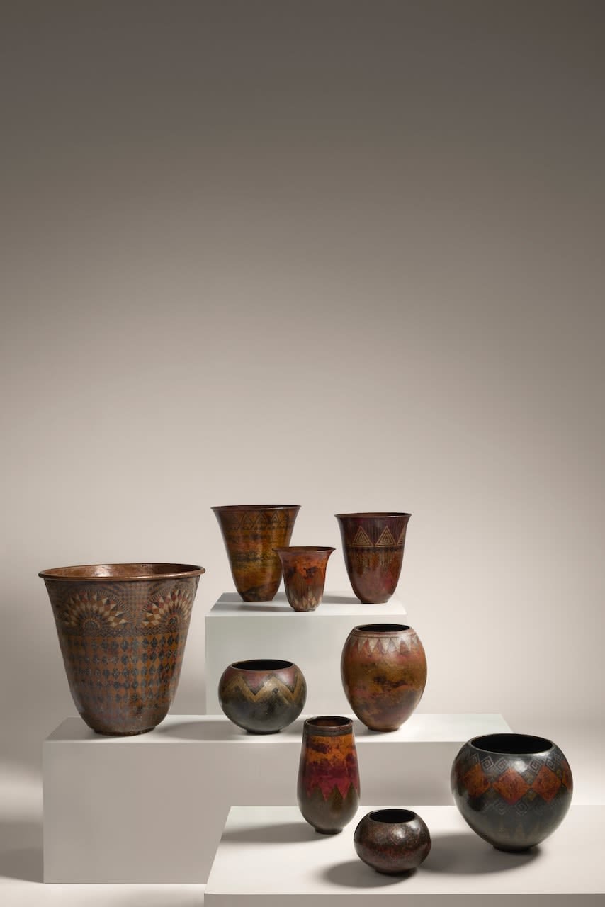 CLAUDIUS LINOSSIER, VASE, 1927