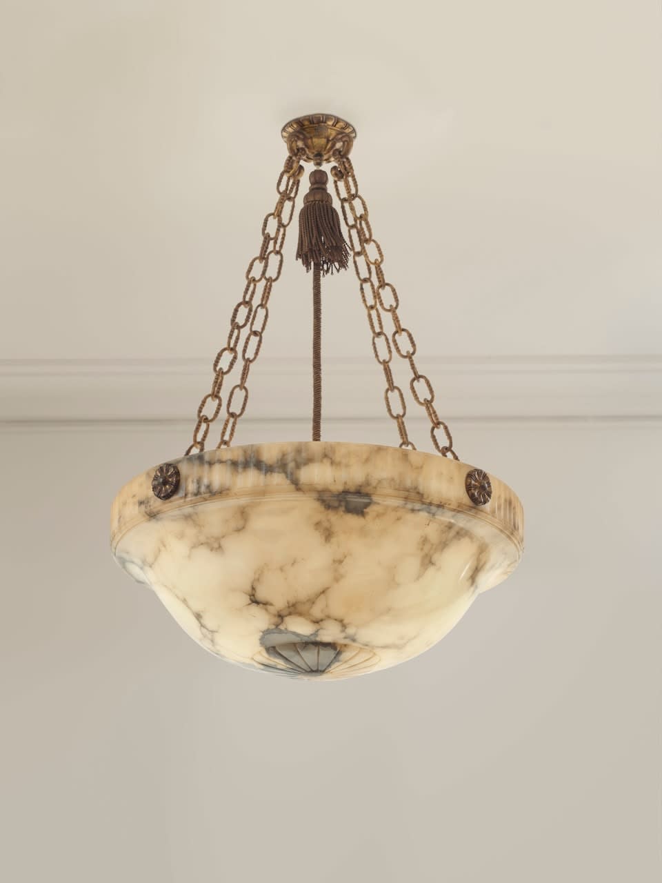 TRAVAIL FRANÇAIS, Pair of chandeliers, c. 1920