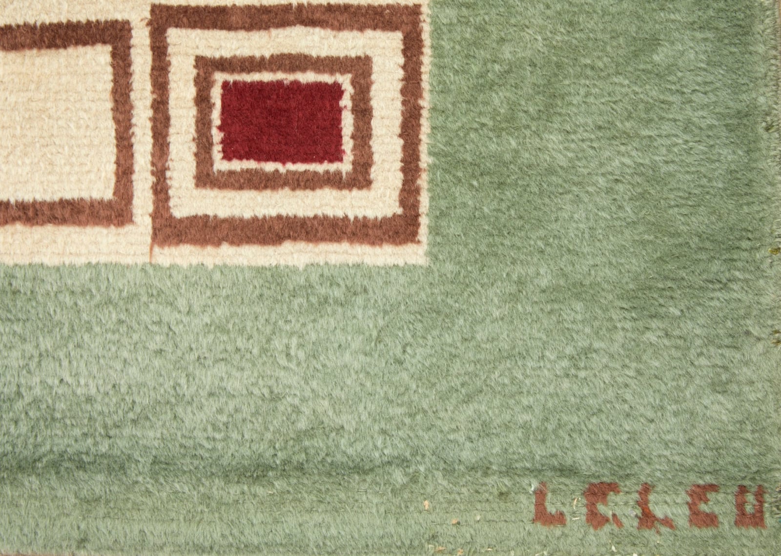 PAULE LELEU, RUG, c. 1940