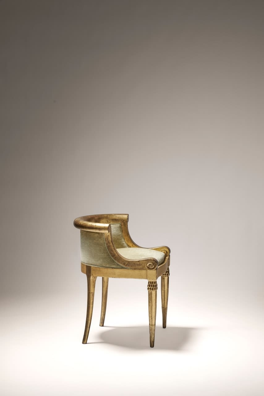 ARMAND-ALBERT RATEAU, ARMCHAIR, c. 1920