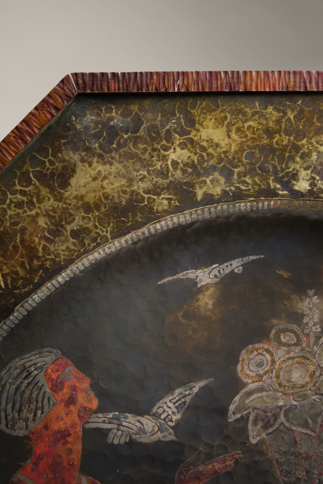 CLAUDIUS LINOSSIER, Circular Tray , c. 1926