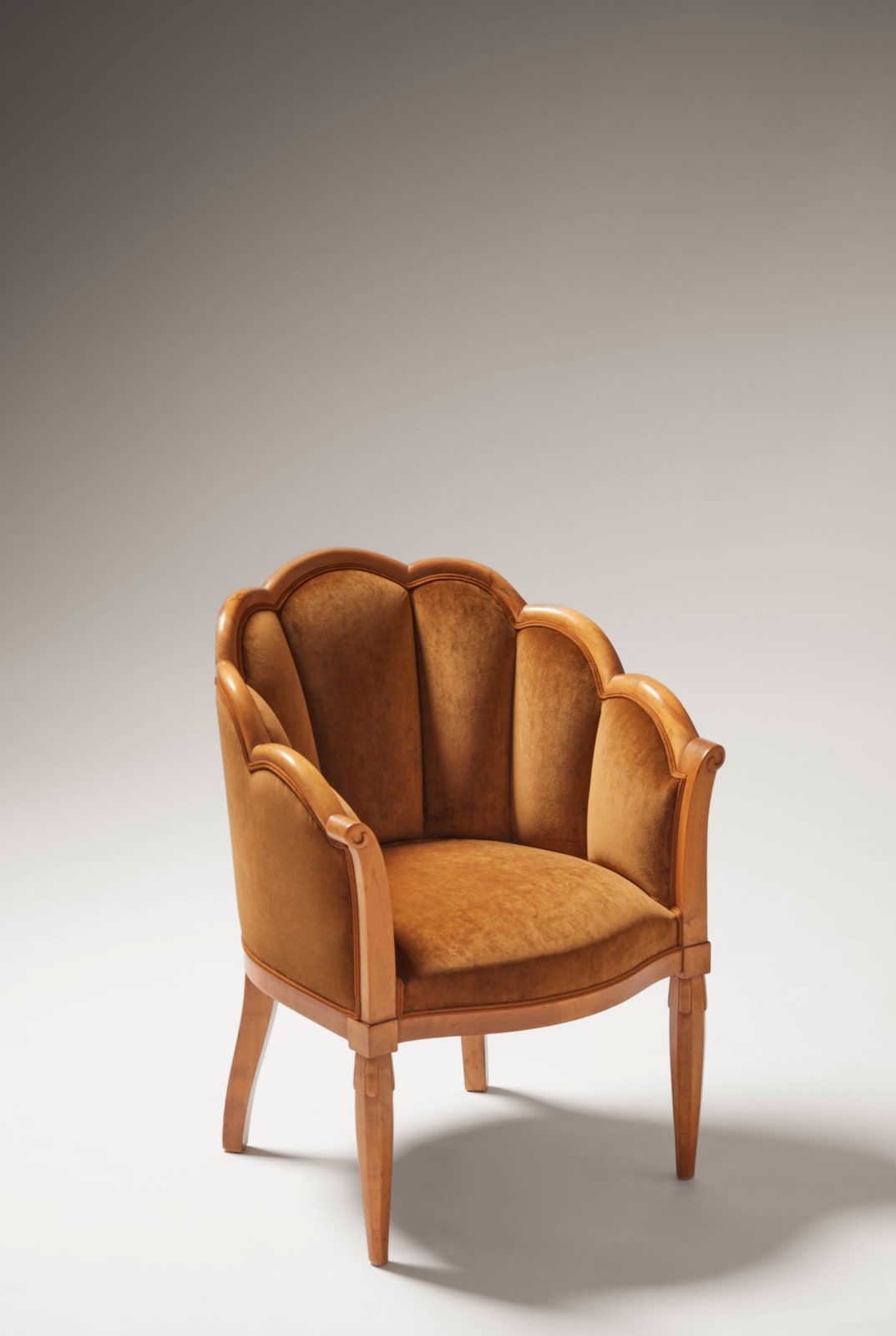 RENE PROU, PAIR OF ARMCHAIRS, c. 1926