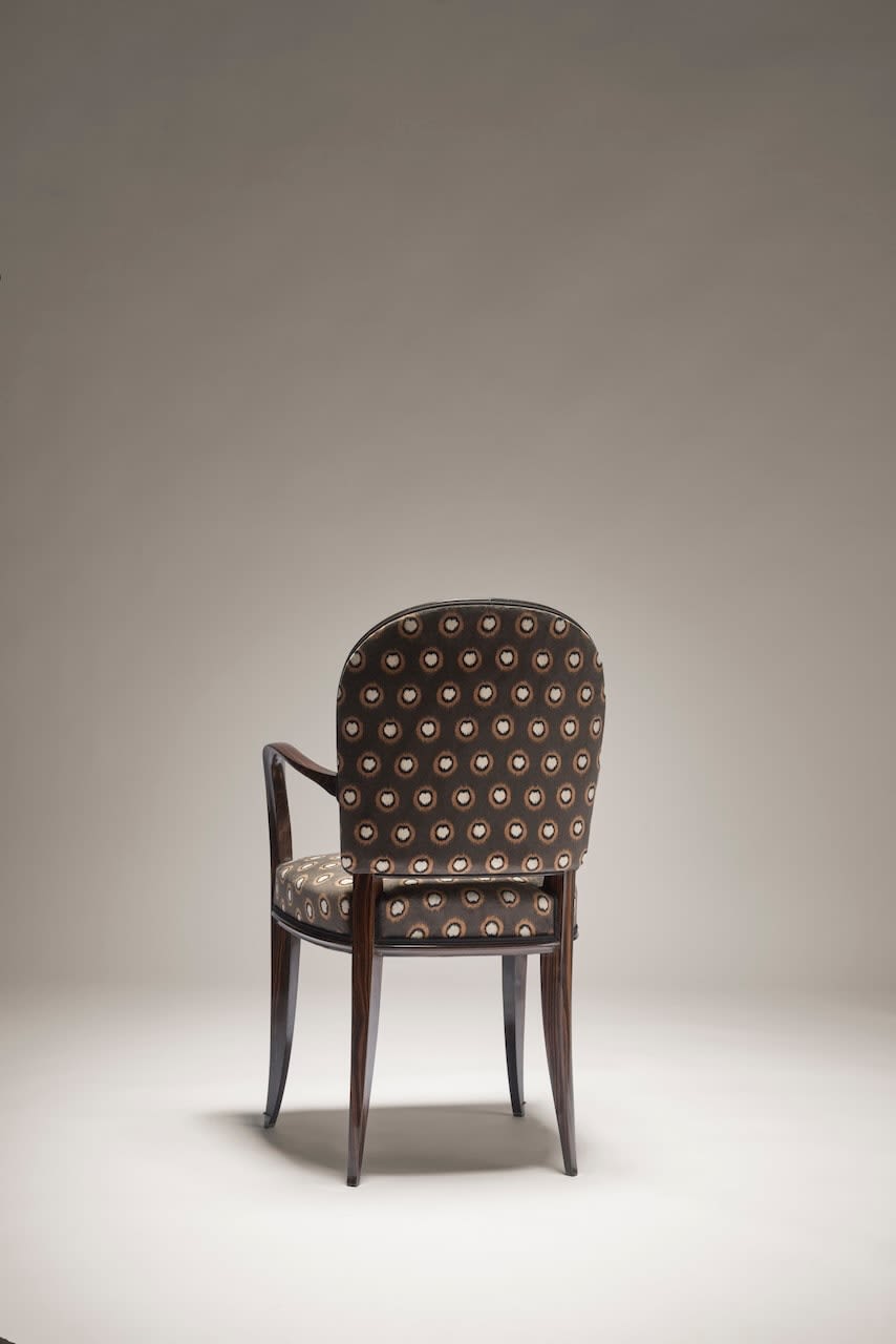 RUHLMANN & PORTENEUVE, ARMCHAIR, c. 1934