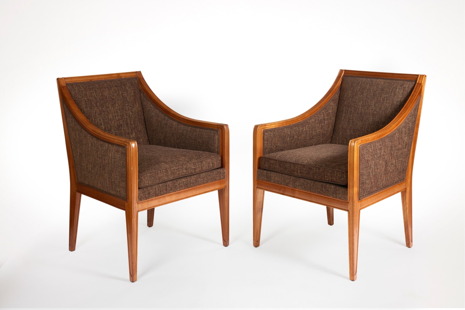 LÉON JALLOT, PAIR OF CHAIRS, c. 1912