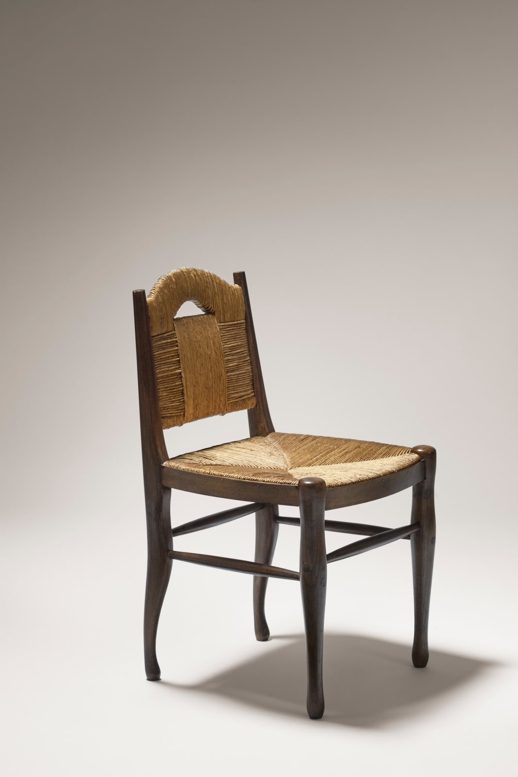 JACQUES-ÉMILE RUHLMANN, "RENDEZ-VOUS DES PÊCHEURS DE TRUITES" CHAIRS , c. 1932