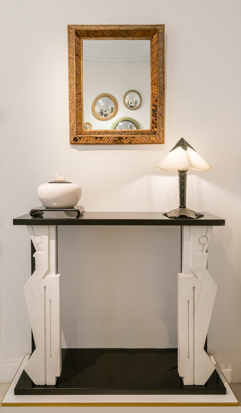 JOSEPH CSAKY, 'CONSOLE AUX PAONS', c. 1927