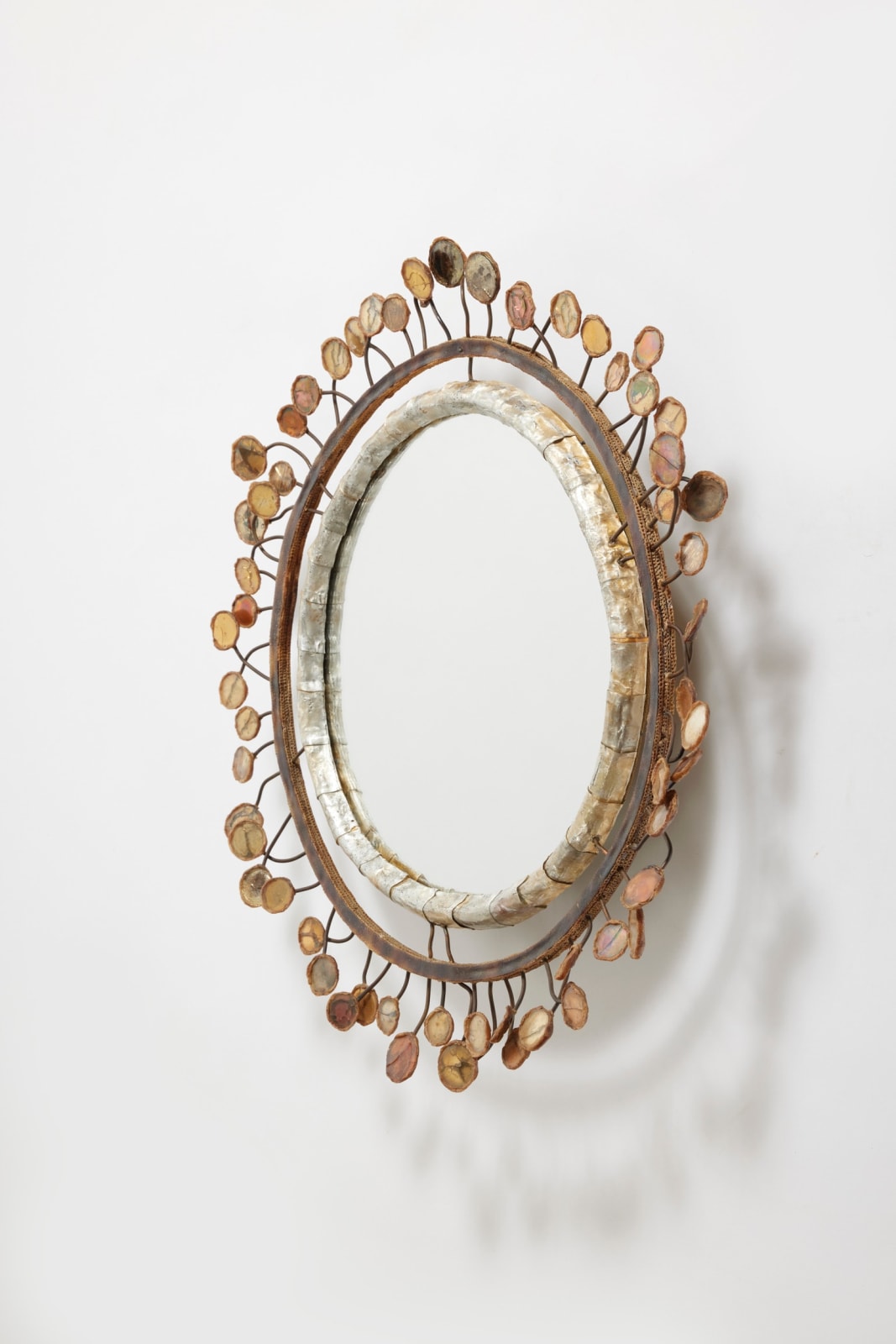 LINE VAUTRIN, 'SEQUINS' MIRROR, c. 1960