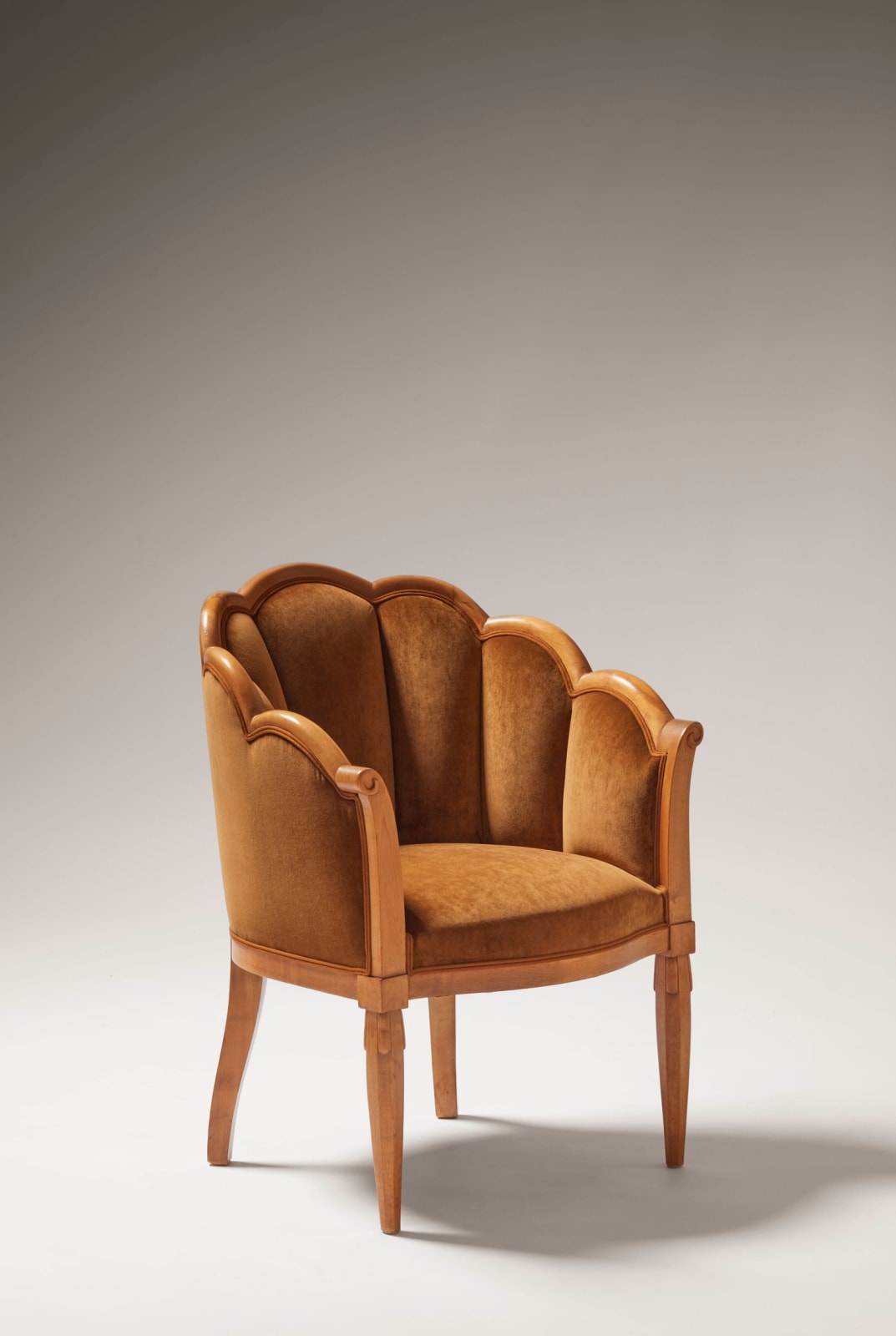 RENE PROU, PAIR OF ARMCHAIRS, c. 1926