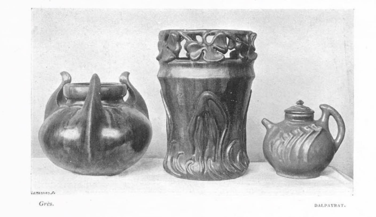 PIERRE-ADRIEN DALPAYRAT, VASE, c. 1900