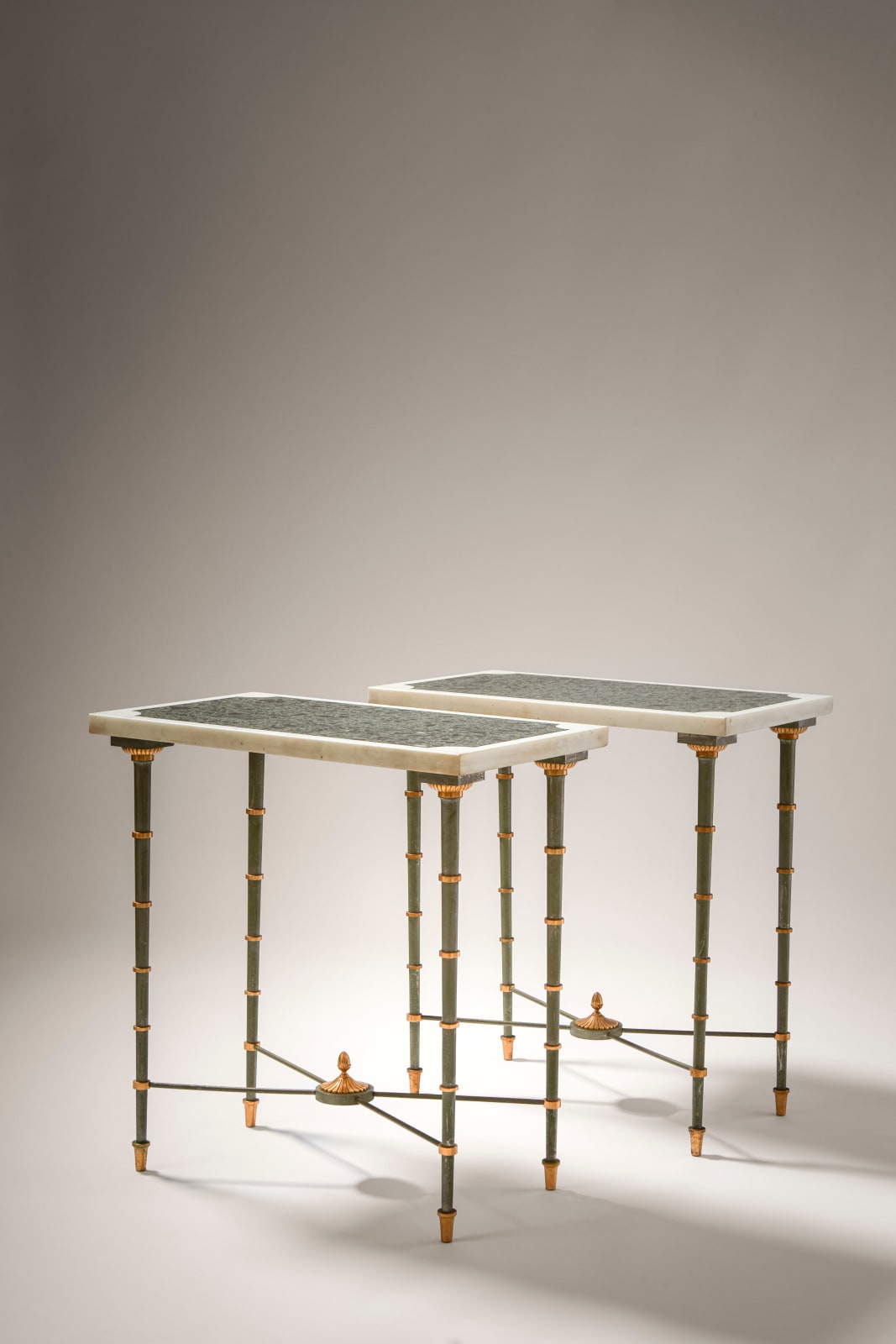 EMILIO TERRY, Pair of consoles , c. 1940
