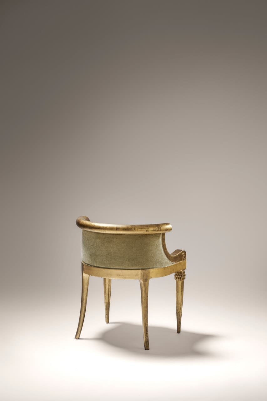 ARMAND-ALBERT RATEAU, ARMCHAIR, c. 1920