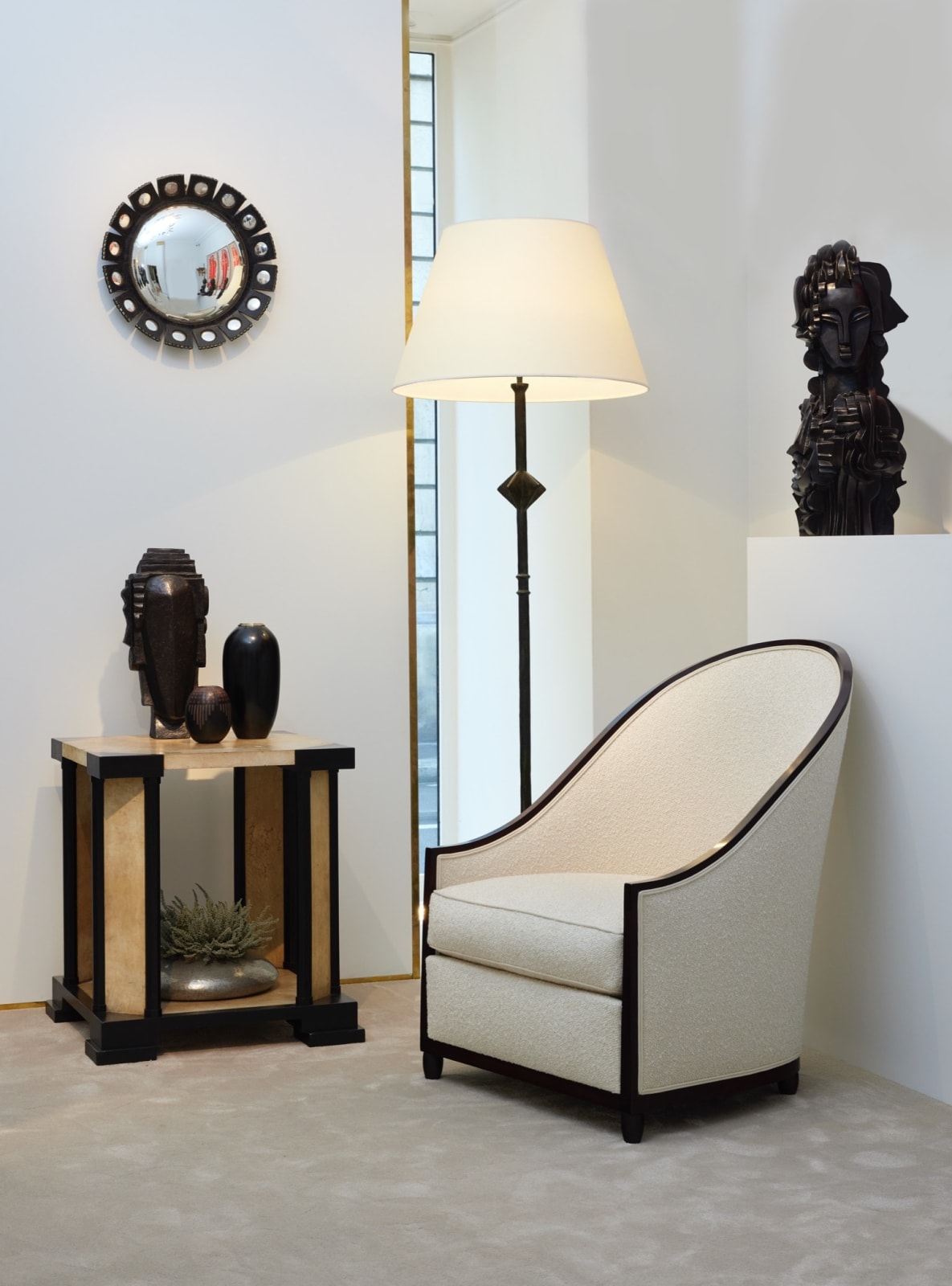 TRAVAIL FRANÇAIS, PAIR OF BERGERES, c. 1940