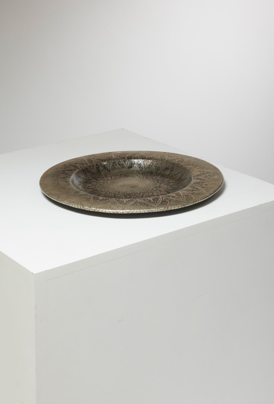 JEAN DUNAND, TRAY, c. 1930