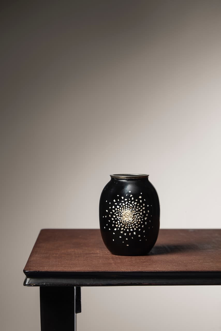 JEAN DUNAND, VASE, c. 1925