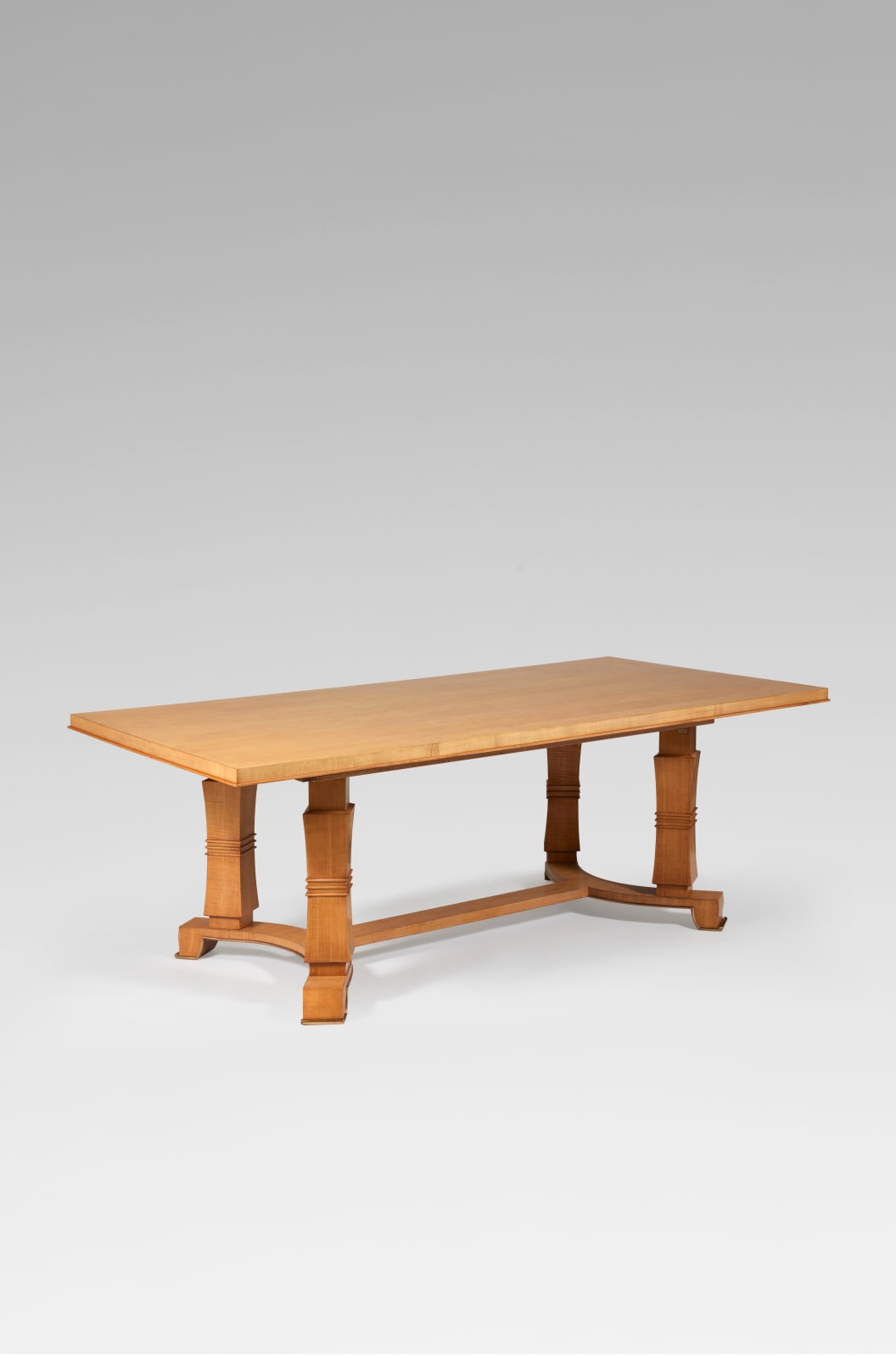 JULES LELEU, DINING TABLE, c. 1945