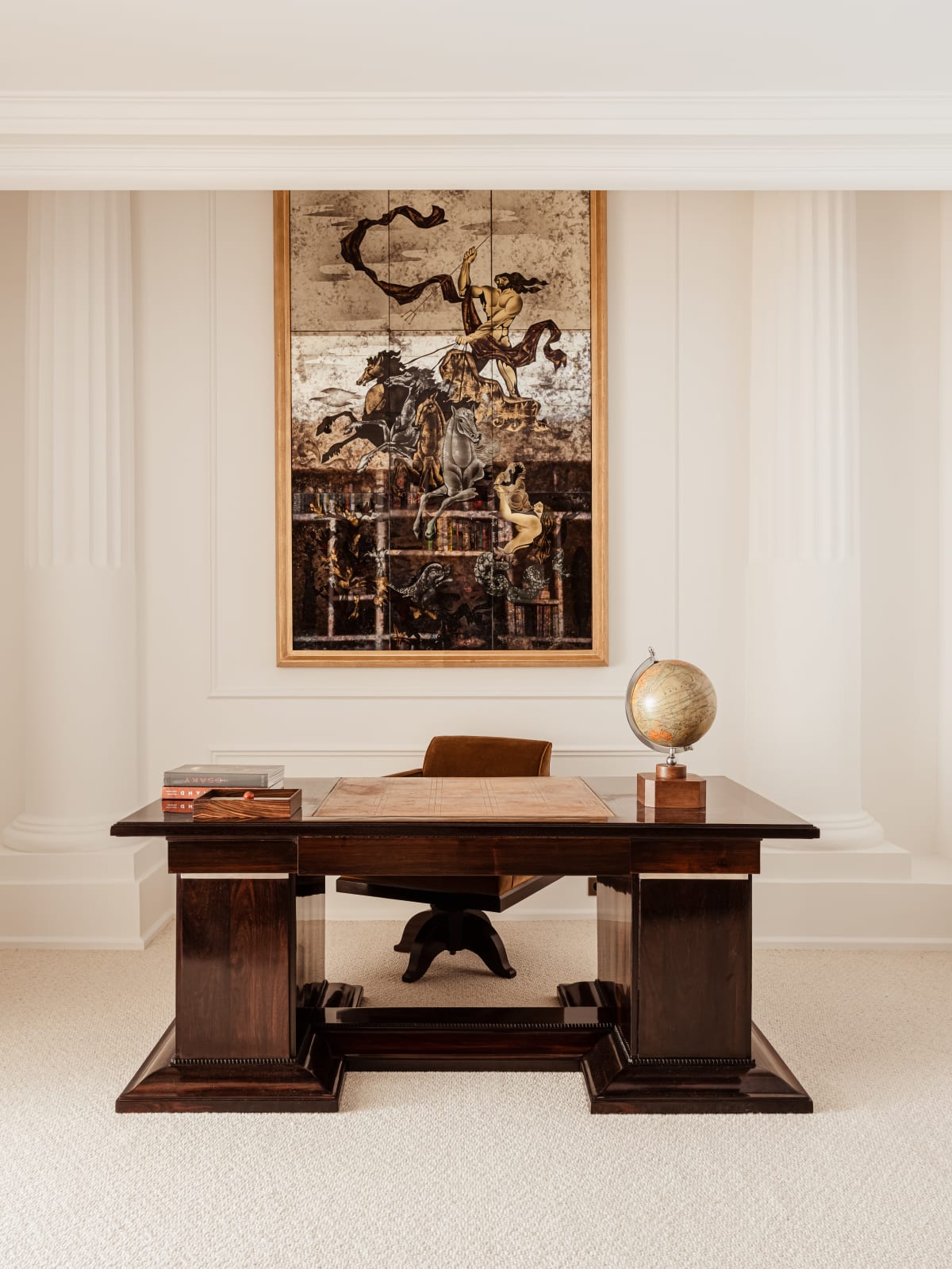 JACQUES-ÉMILE RUHLMANN, DESK, c. 1923