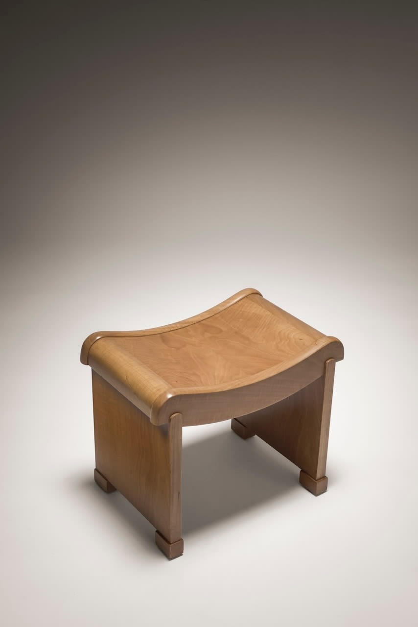 PIERRE CHAREAU, 'MT1015' STOOL, c. 1927