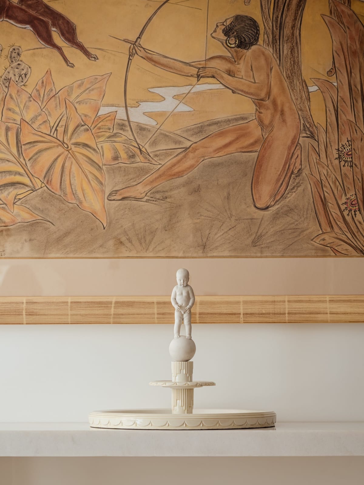 MAX BLONDAT & MANUFACTURE NATIONALE DE SÈVRES, 'L'EQUILIBRE', 1925