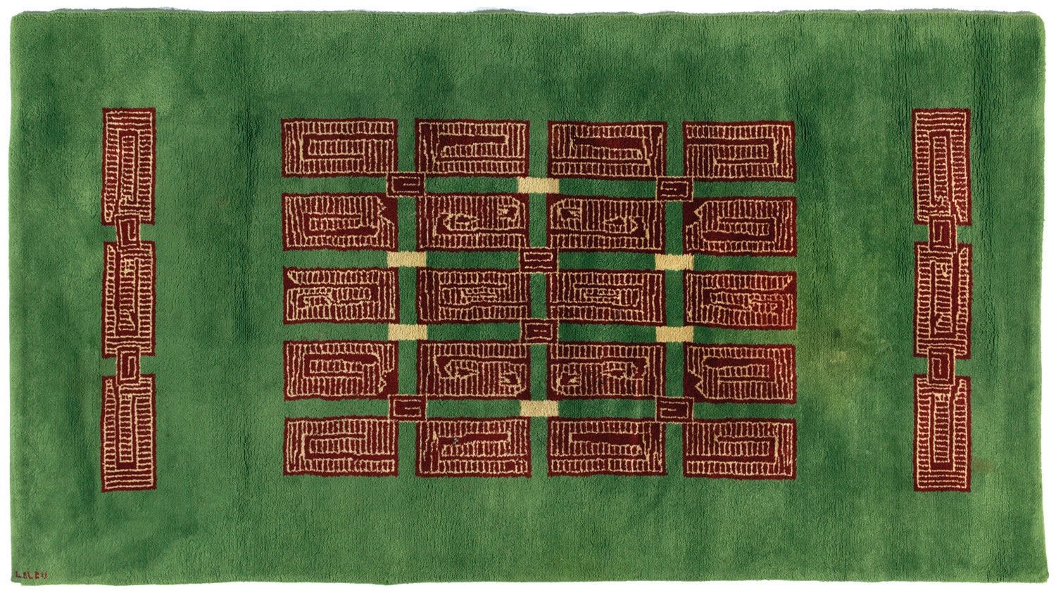 PAULE LELEU, RUG, c. 1960