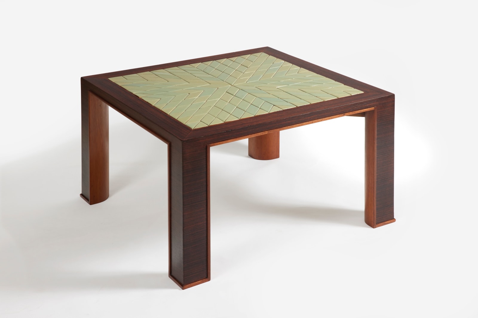 JACQUES ADNET, COFFEE TABLE, c. 1940