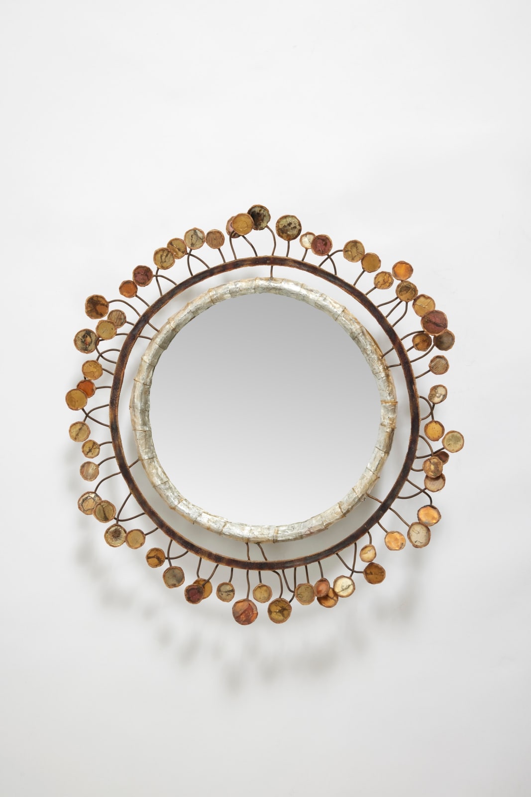 LINE VAUTRIN, 'SEQUINS' MIRROR, c. 1960