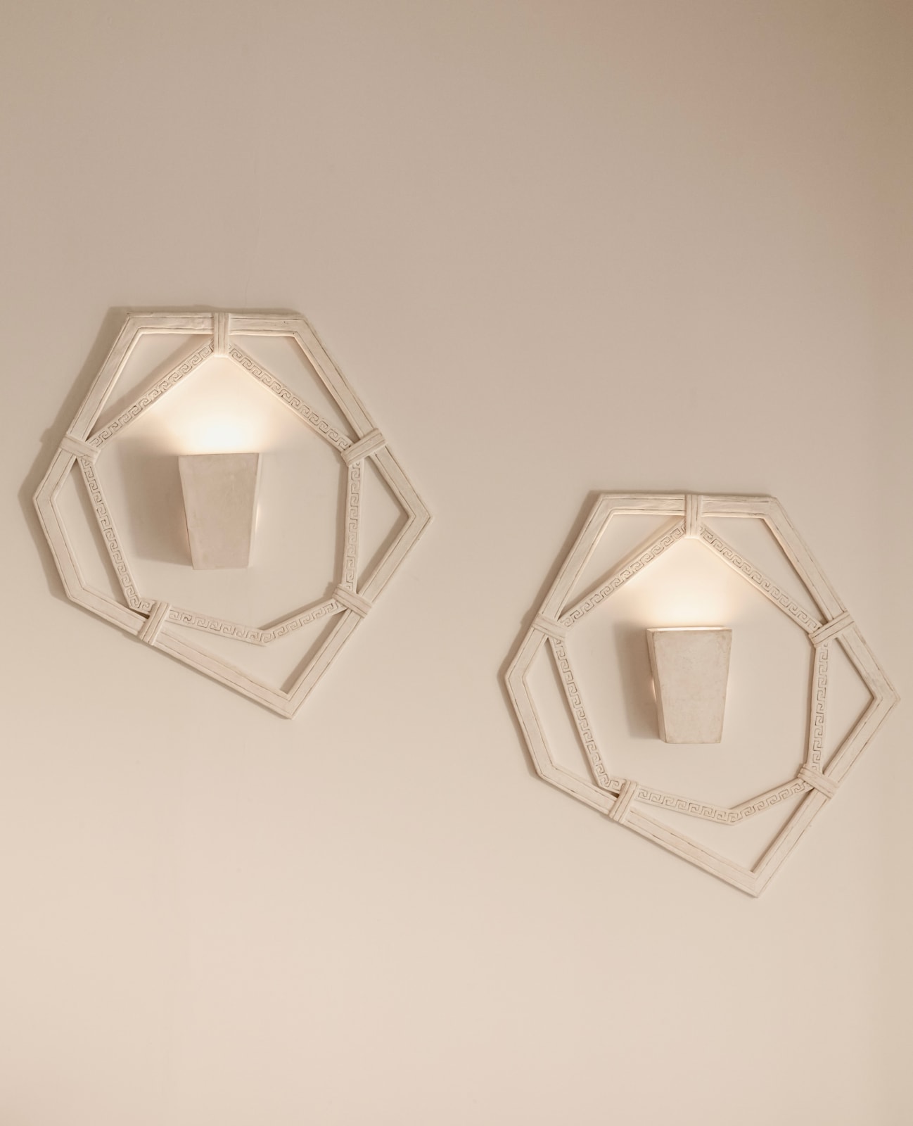 JEAN-MICHEL FRANK, Pair of wall sconces, c. 1930