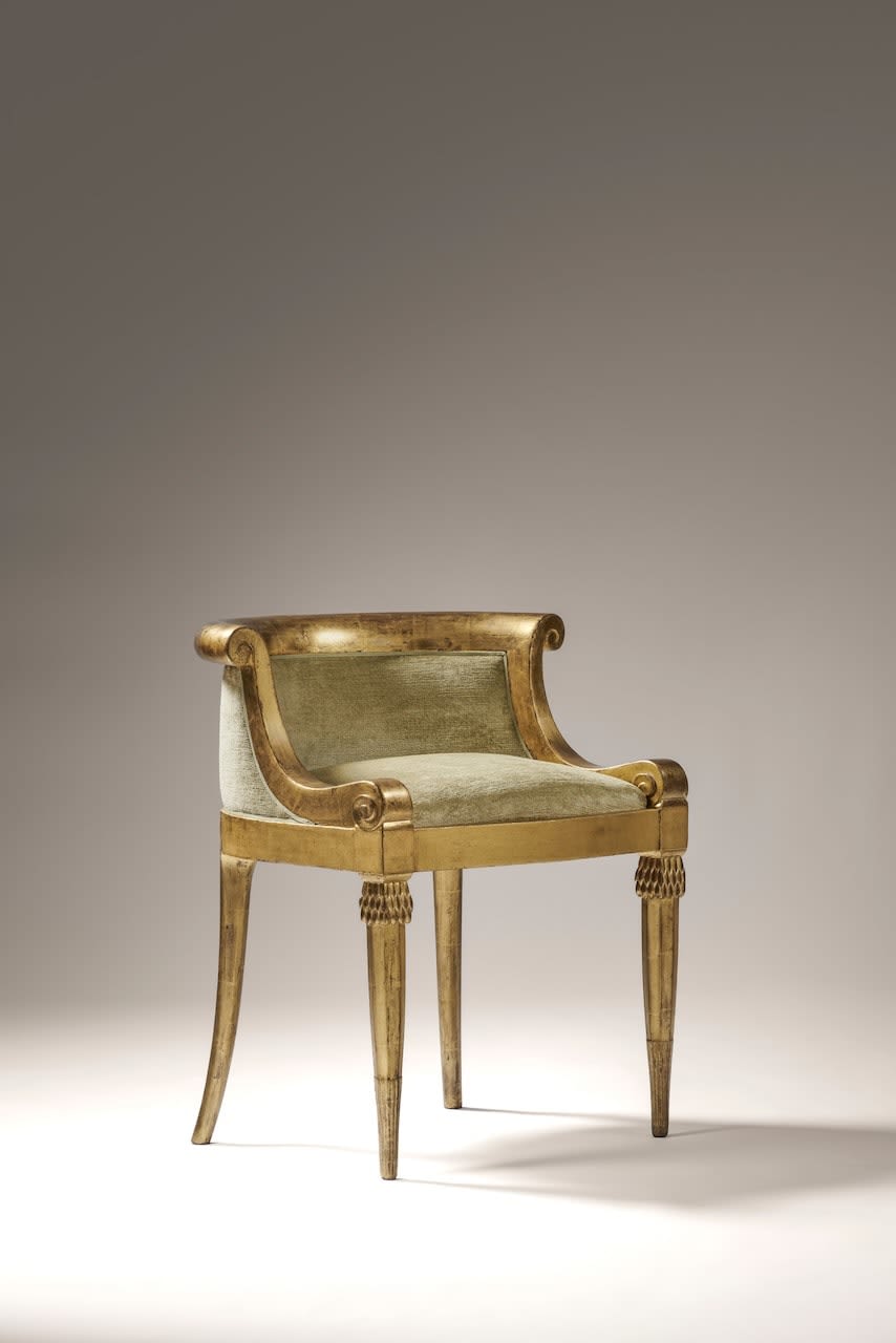 ARMAND-ALBERT RATEAU, ARMCHAIR, c. 1920