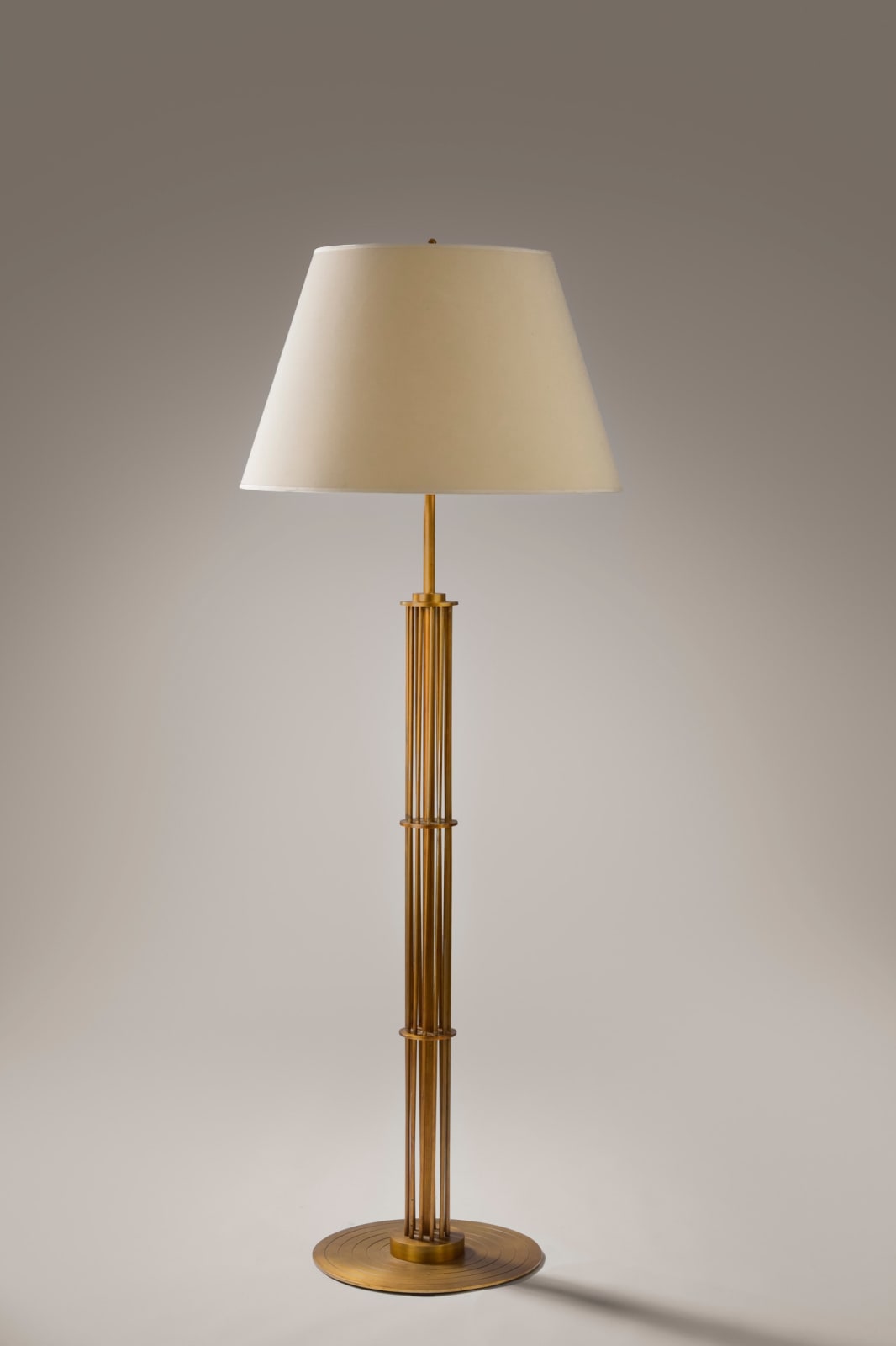 MARC DU PLANTIER, FLOOR LAMP, c. 1940