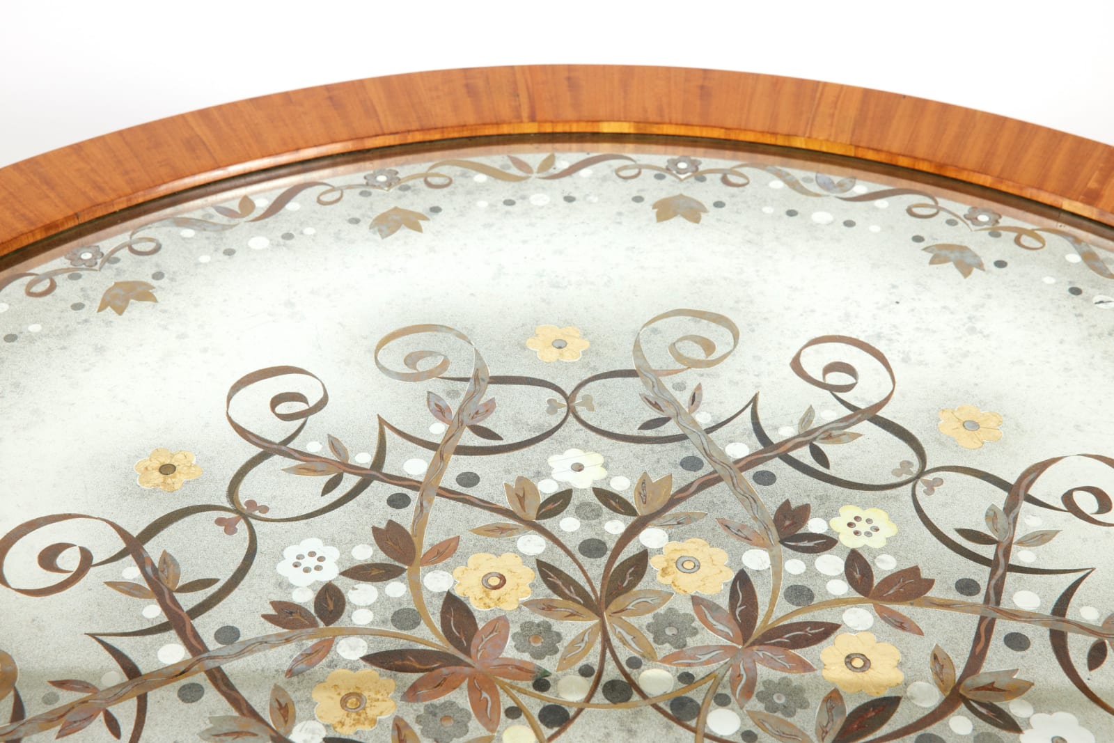 JULES LELEU, PEDESTAL TABLE, c. 1940