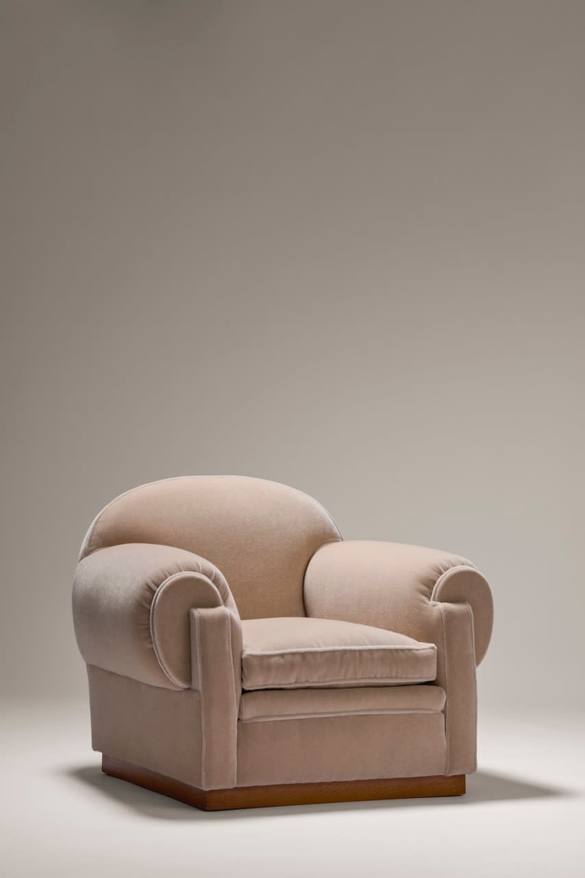DOMINIQUE, Pair of armchairs , c. 1930