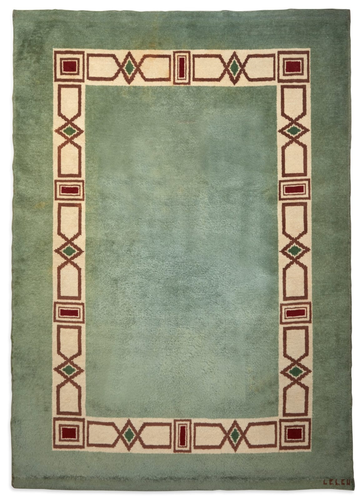 PAULE LELEU, RUG, c. 1940
