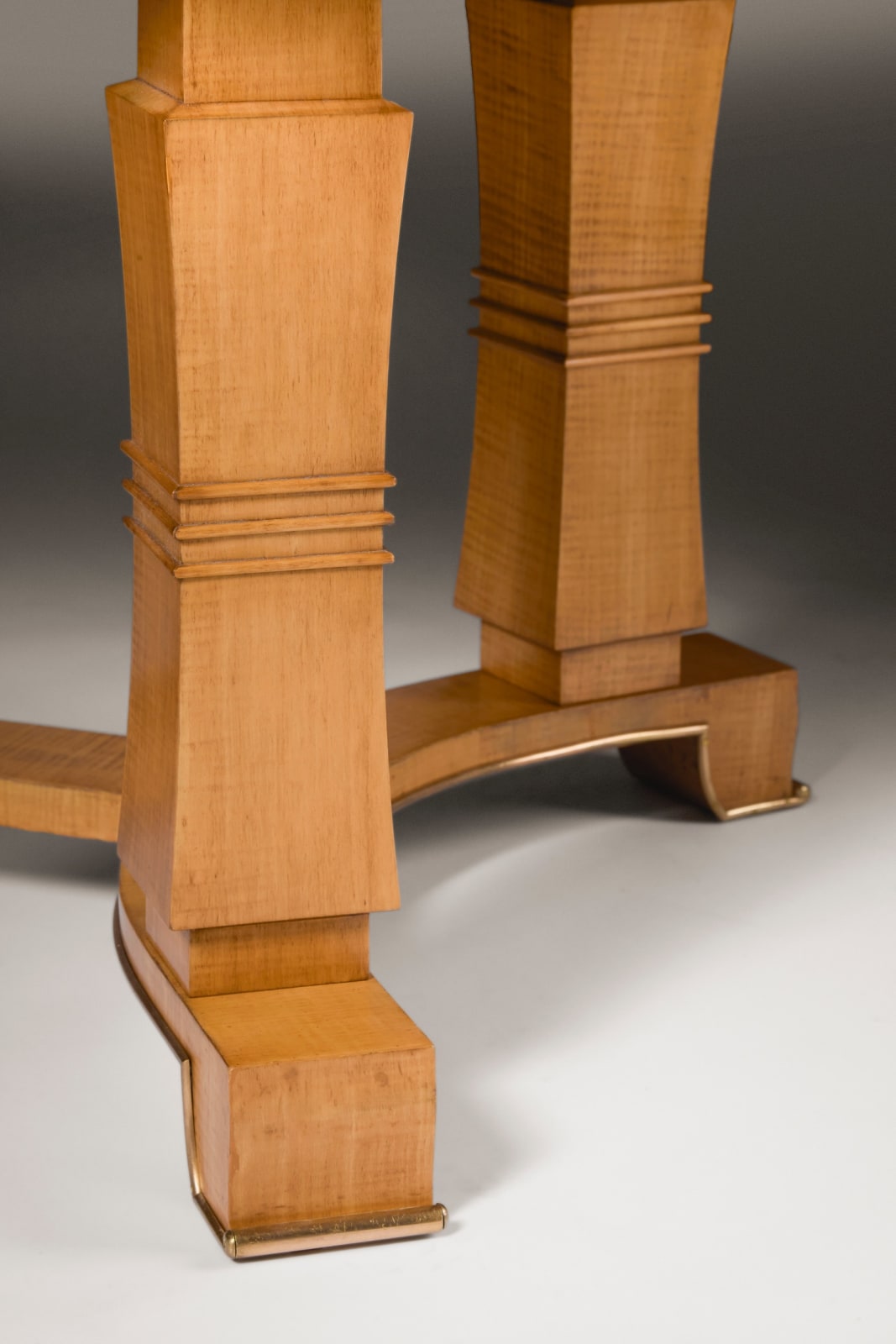 JULES LELEU, DINING TABLE, c. 1945
