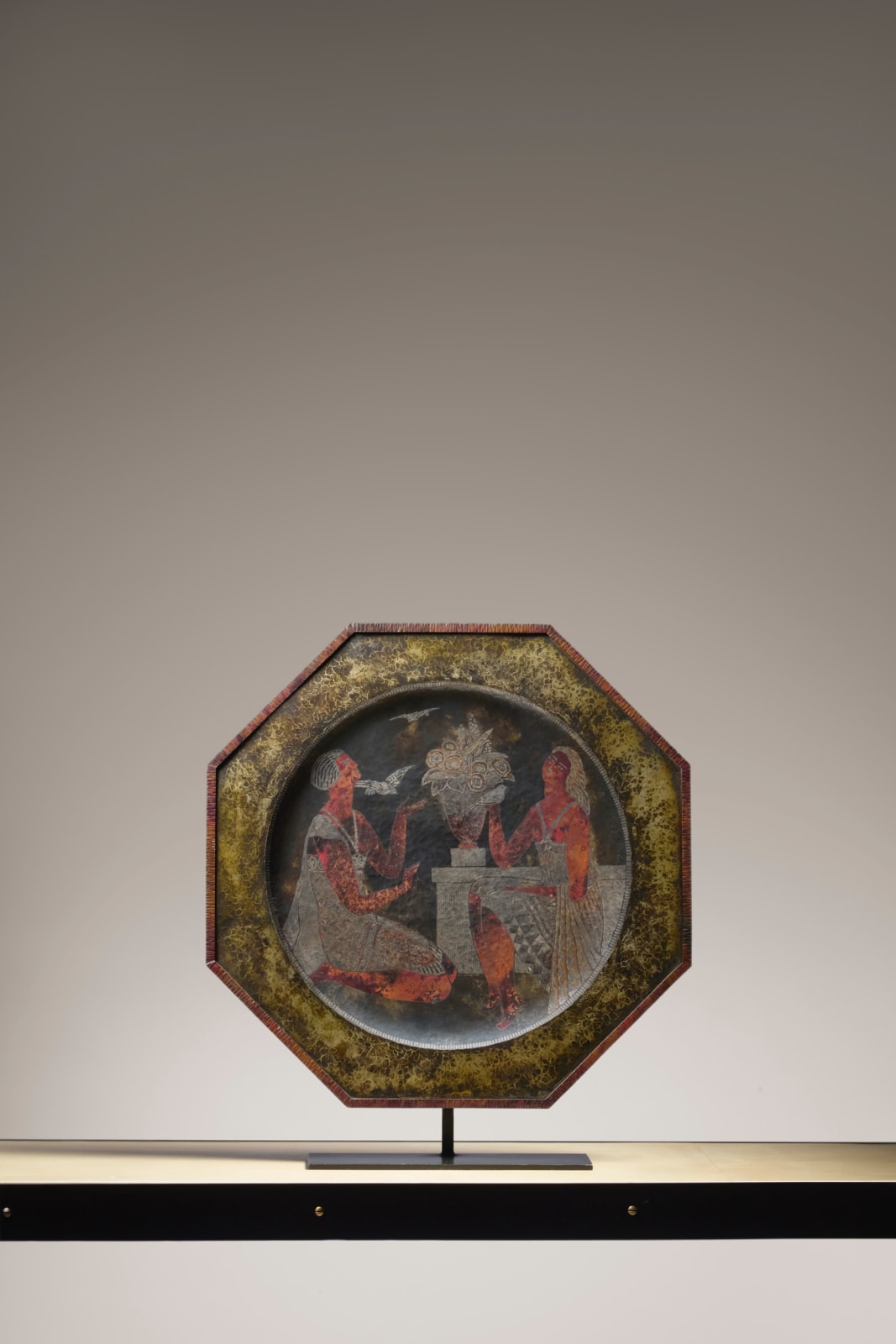 CLAUDIUS LINOSSIER, Circular Tray , c. 1926