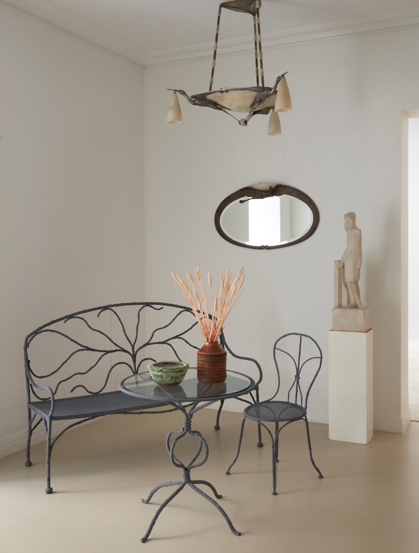 FONDERIE DURENNE, JEAN-MICHEL FRANK, OCCASIONAL TABLE , c. 1940