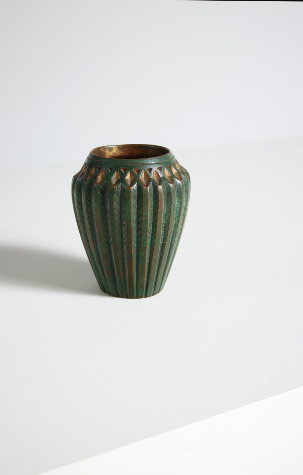 JEAN DUNAND, VASE, c. 1910