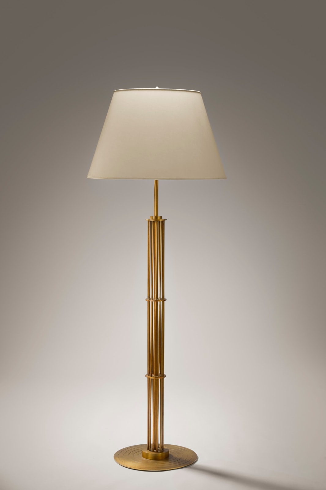 MARC DU PLANTIER, FLOOR LAMP, c. 1940