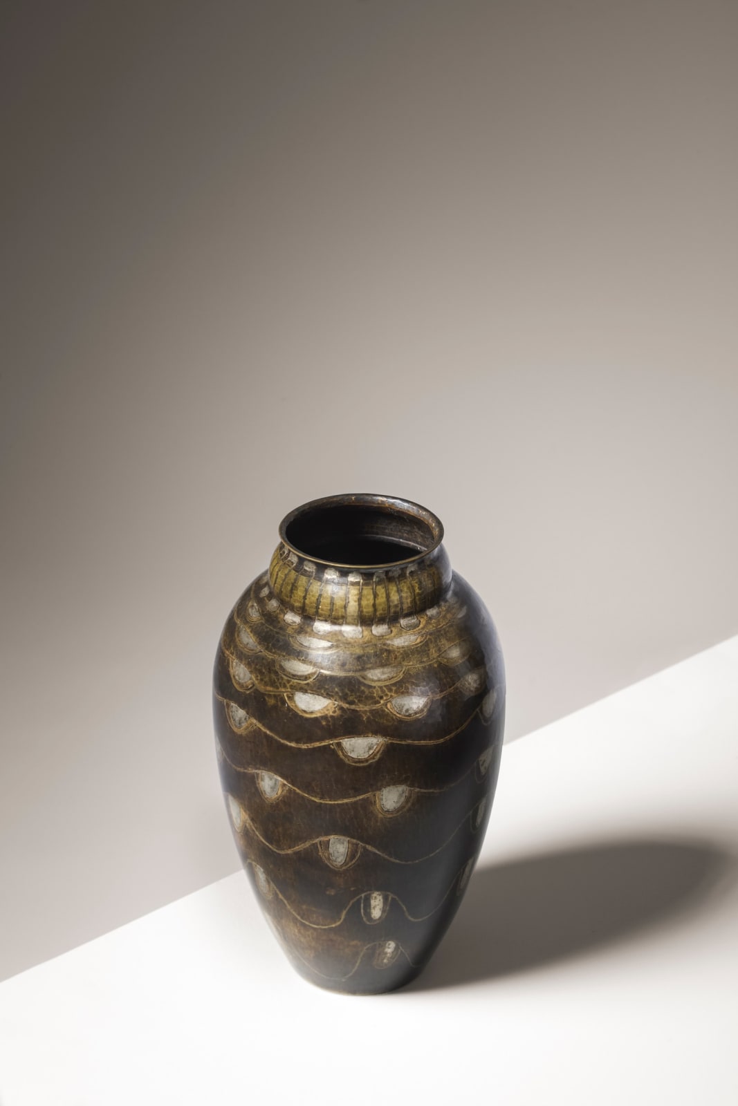 JEAN DUNAND, Vase , c. 1920
