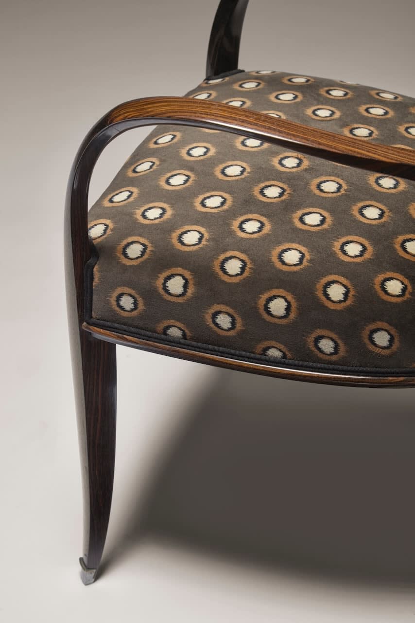 RUHLMANN & PORTENEUVE, ARMCHAIR, c. 1934