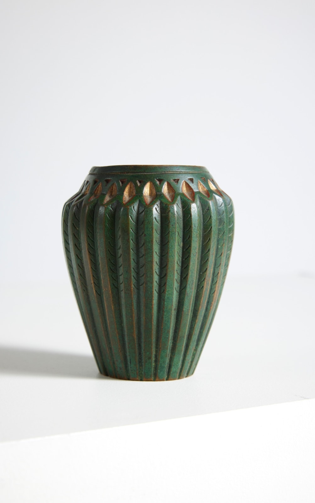 JEAN DUNAND, VASE, c. 1910