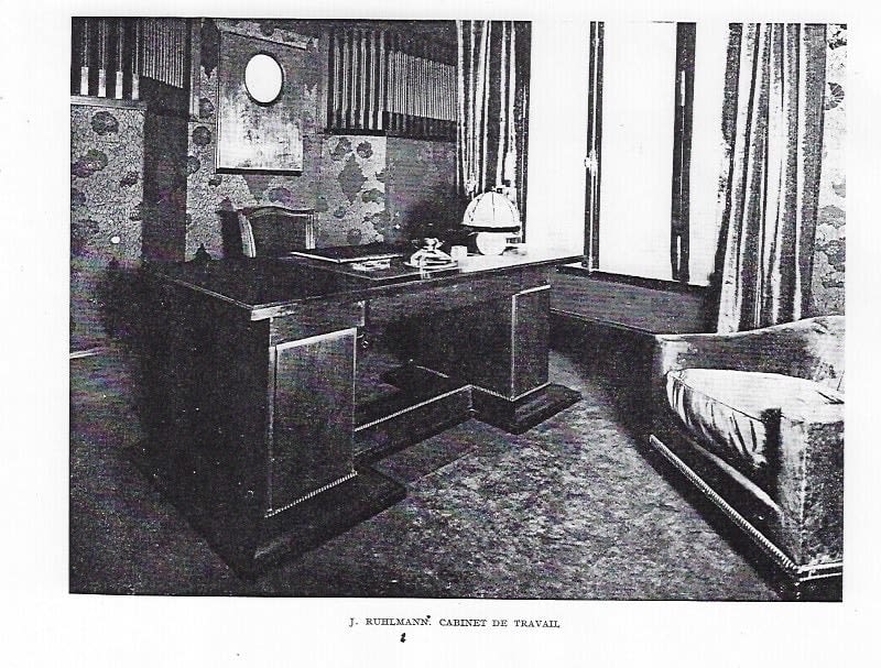 JACQUES-ÉMILE RUHLMANN, DESK, c. 1923