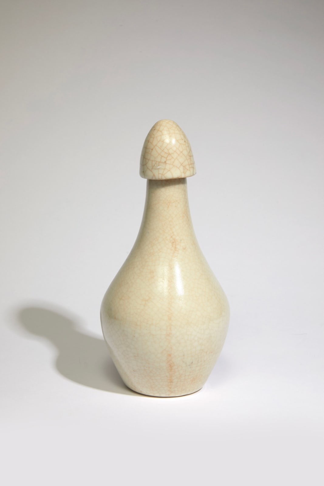 RAOUL LACHENAL, LIQUEUR BOTTLE, c. 1920