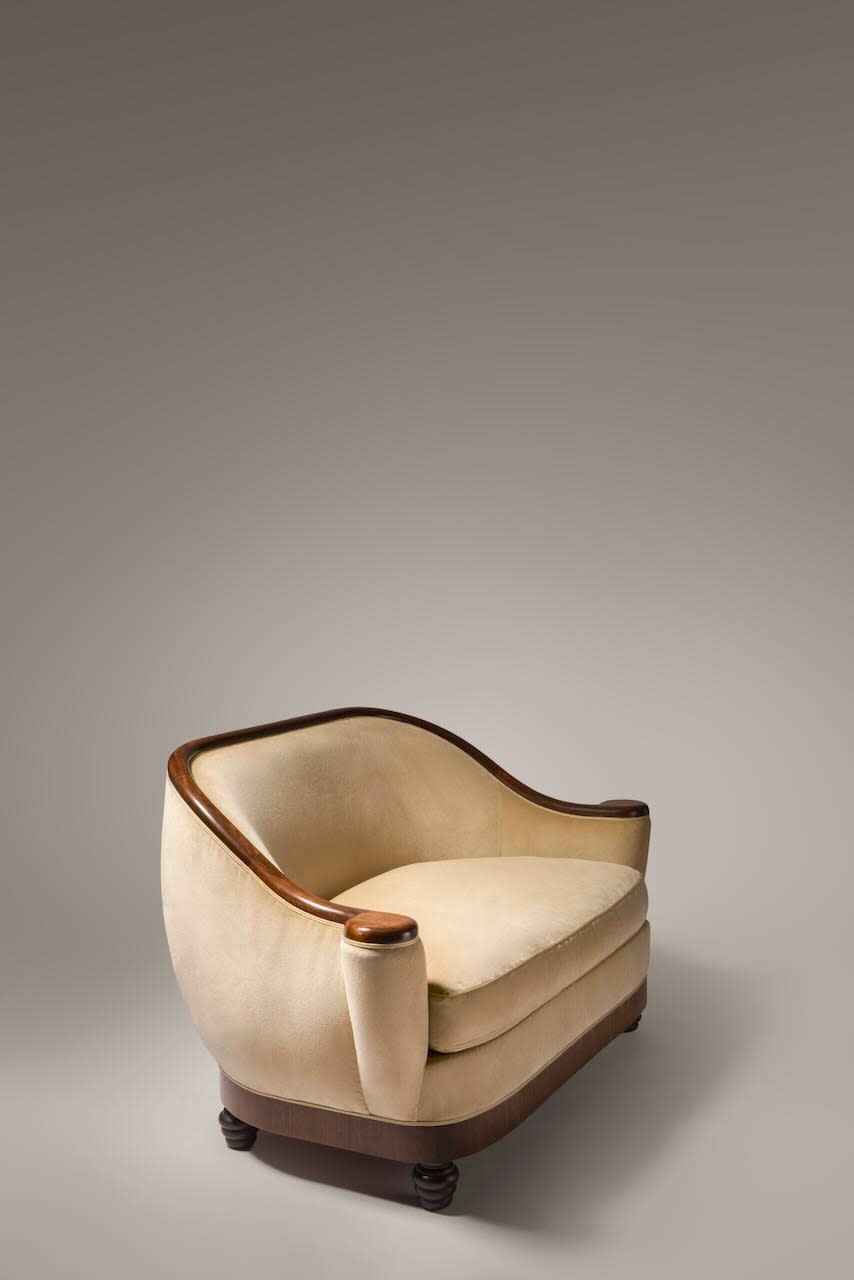 ANDRE GROULT, SOFA, c. 1920